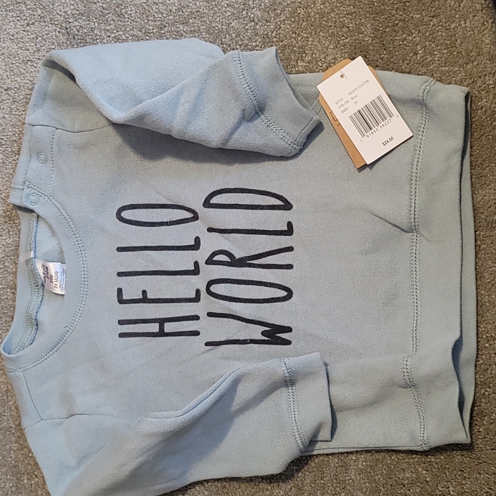Chick pea baby sweater